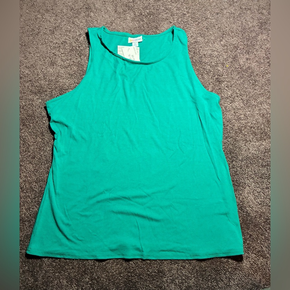 LuLaRoe Teal Tank Top